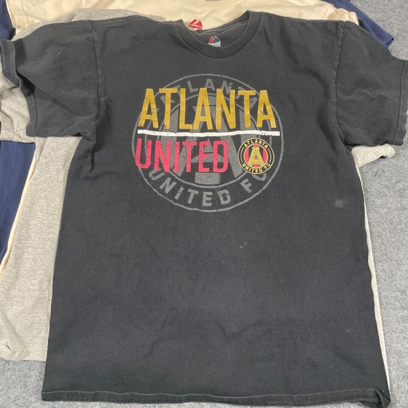 Lot of 7 MLB Baseball T Shirts Yankees Cubs Indians Majestic‎ Braves Twins Tees - Picture 7 of 16